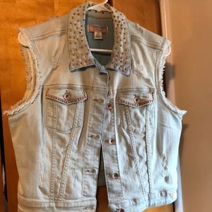 Guess denim vest